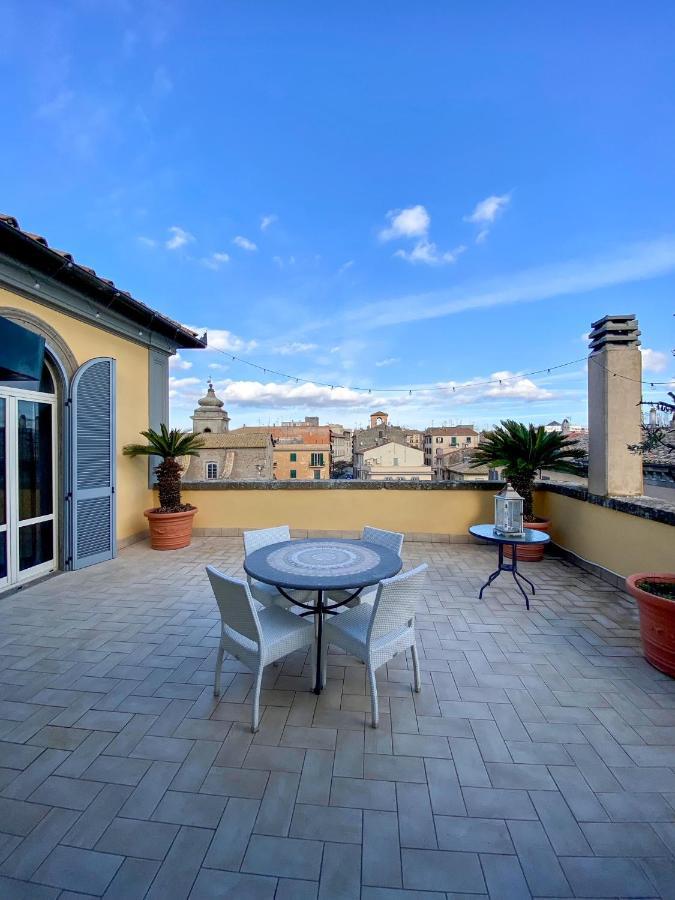 Ferienwohnung Sanfa Roof Viterbo Exterior foto